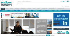 Desktop Screenshot of intelligenttransport.com